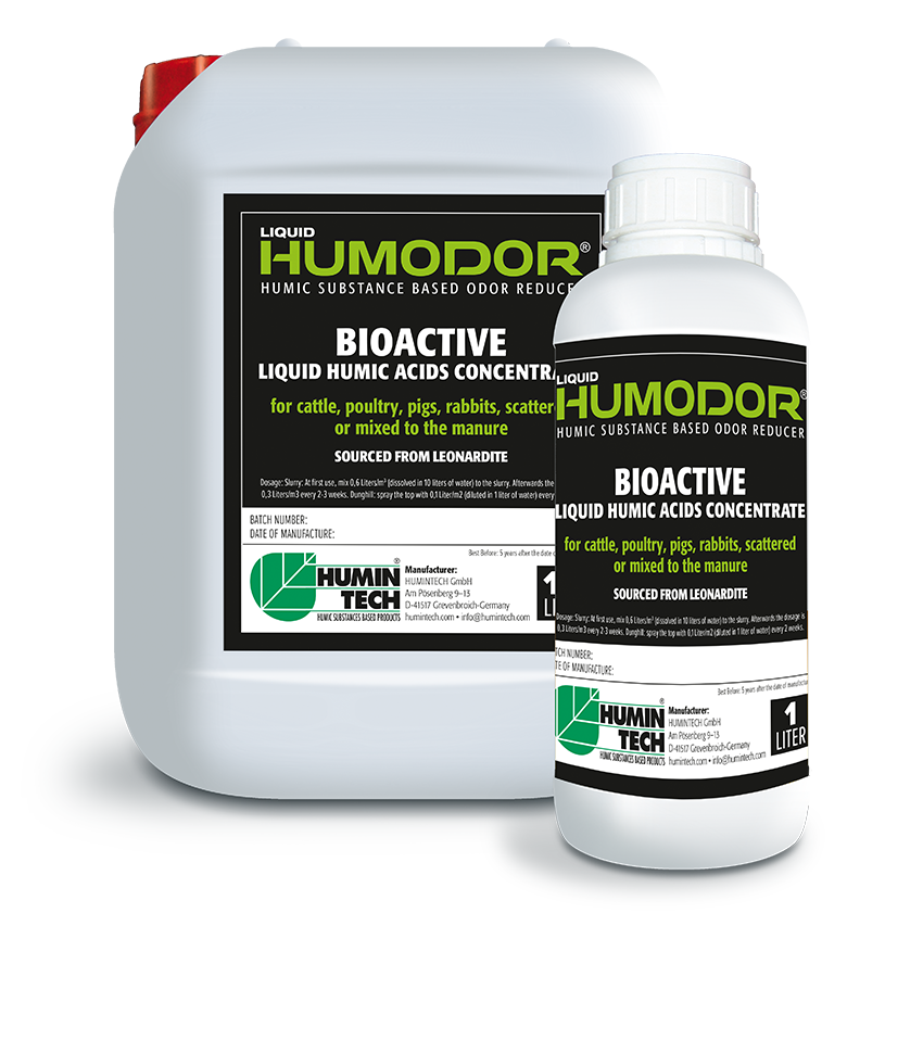 HUMINTECH Humodor Liquid 18 Humic Substance Based Odor Reducer