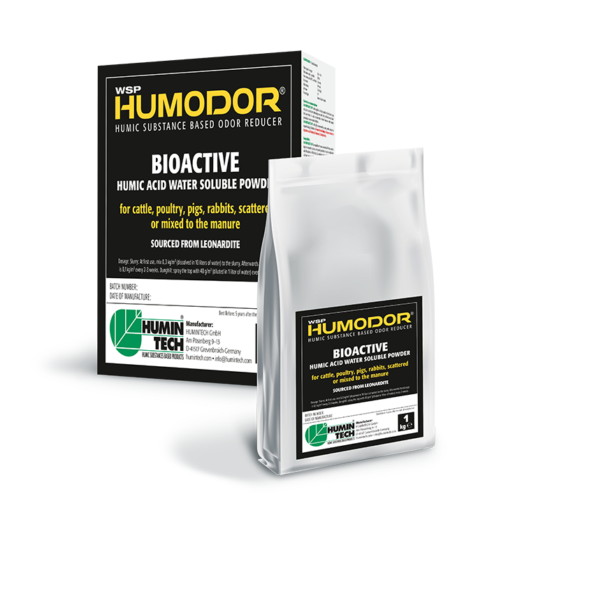 HUMINTECH Humodor WSP Humic Substance Based Odor Reducer 3