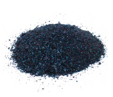 Concentrated powder of potassium humate