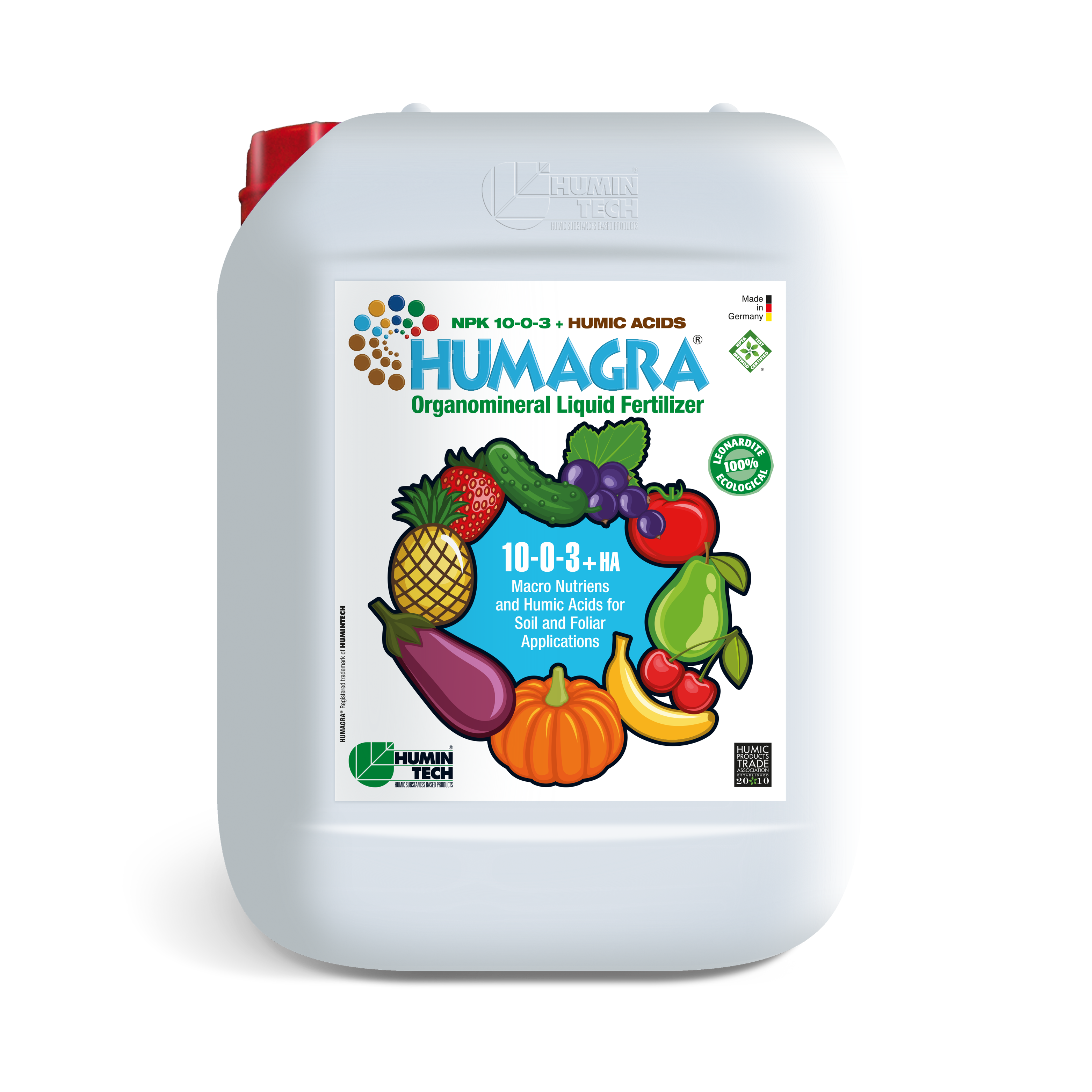 HUMAGRA NPK 10-0-3 + HUMIC ACIDS Liquid Organisch-mineralischer