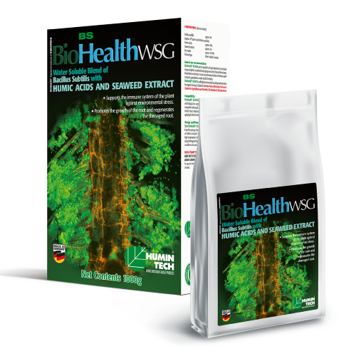 BioHealth BS WSG Water Soluble Blend of Bacillus Subtilis Seaweed Extract and Humic Acids