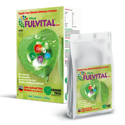 FULVITAL Plus WSP Organic Trace Elements Deficiency Corrector Fulvic acid and trace elements (Fe / Zn / Mn / Cu)