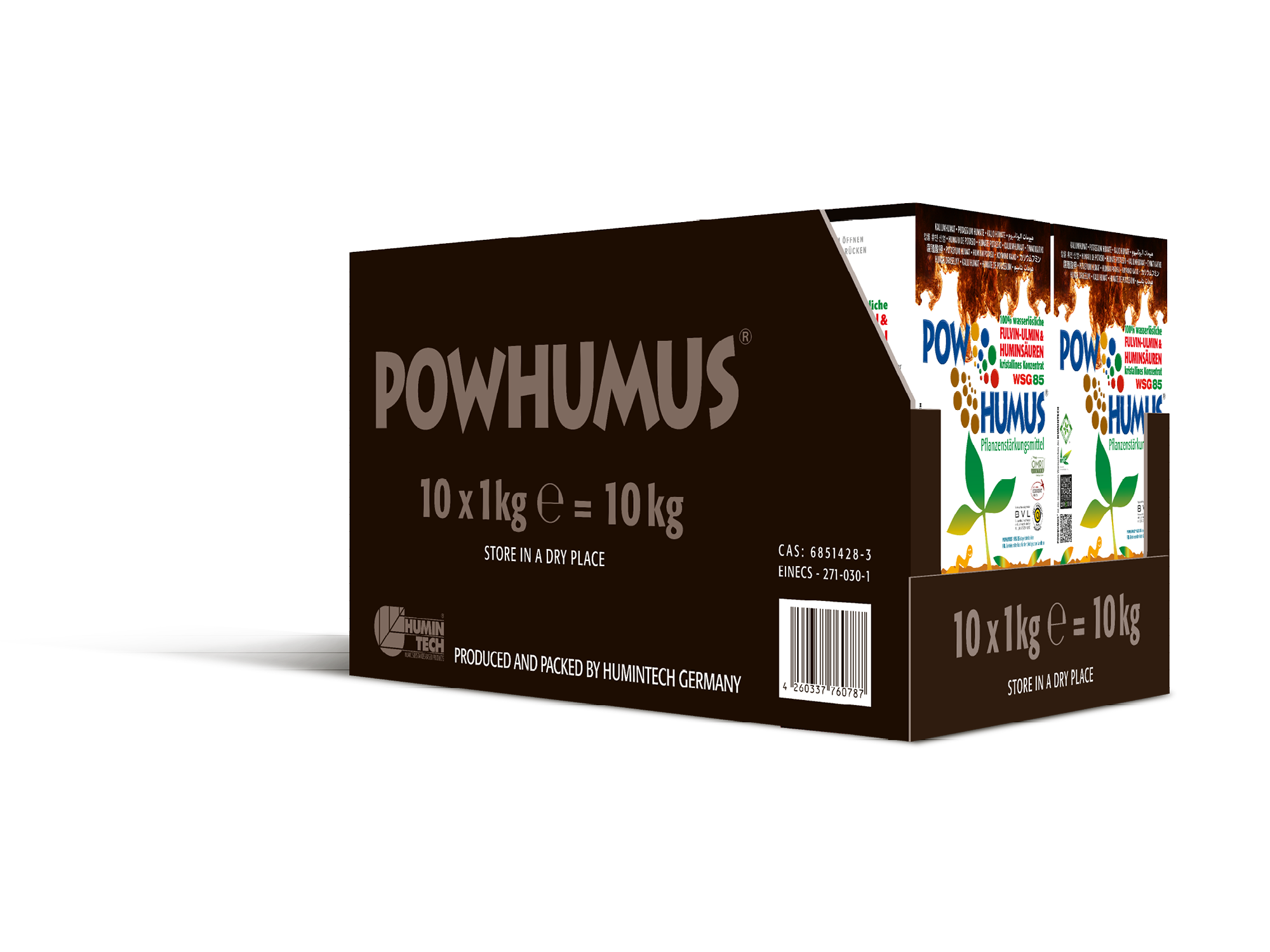 POWHUMUS® WSG 85 Wasserlösliches Pflanzenstärkungsmittel 
