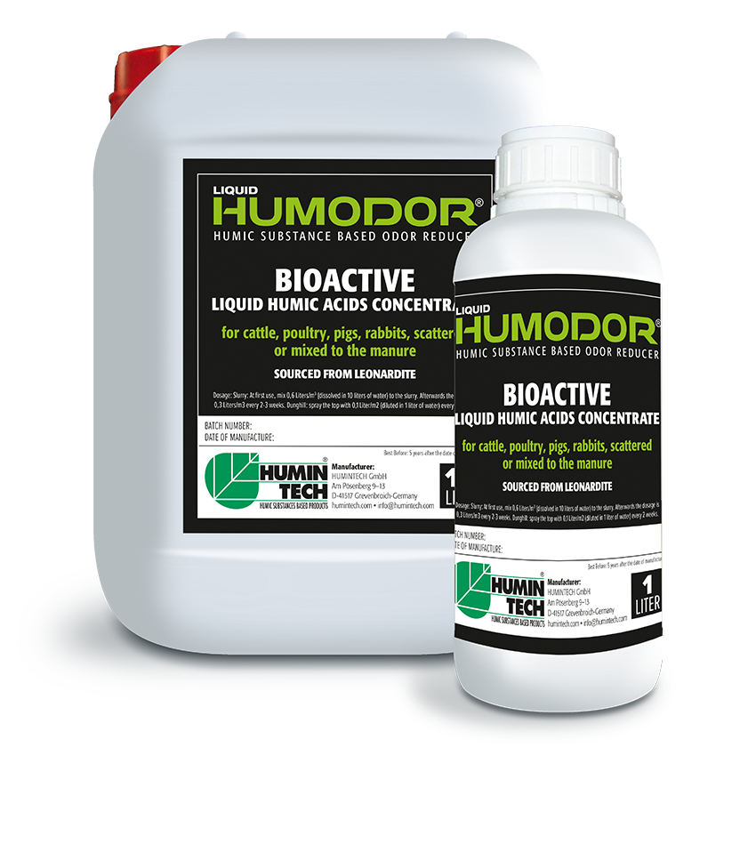 HUMINTECH Humodor Liquid 18 Humic Substance Based Odor Reducer 2